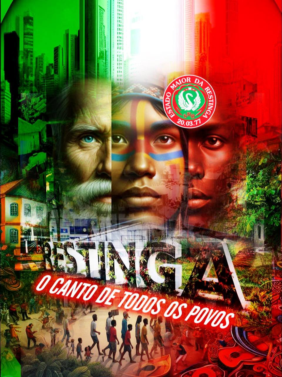 ESTADO MAIOR DA RESTINGA - LOGO ENREDO 2026