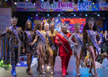 SUCESSO NA ESCOLHA DA CORTE DO CARNAVAL RIO DE JANEIRO 2026