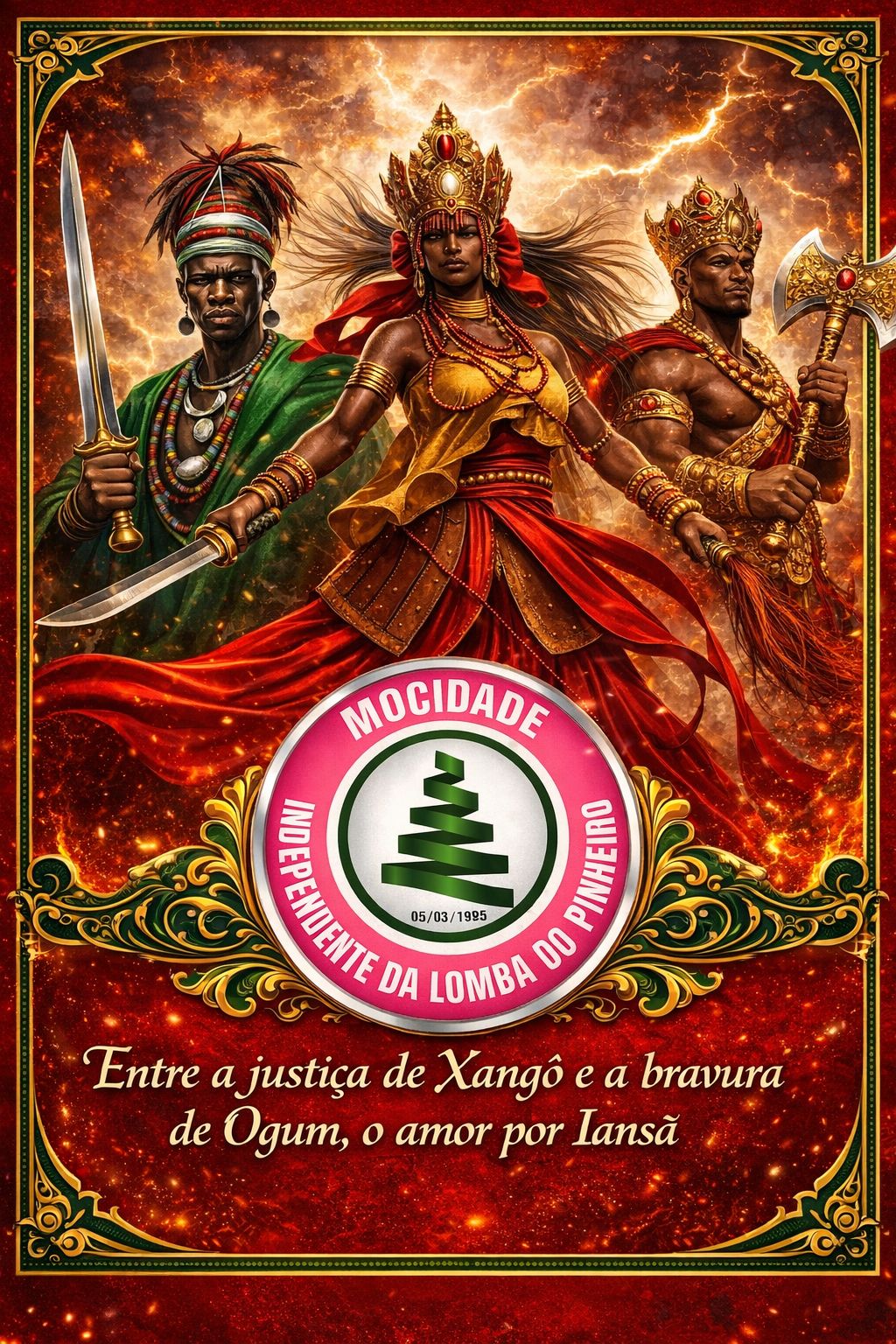 MOCIDADE LOMBA DO PINHEIRO - ENREDO LOGO 2027