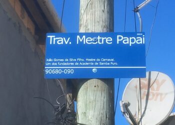 LEI MUNICIPAL BATIZA RUA COM O NOME DE FUNDADOR DA SAMBA PURO