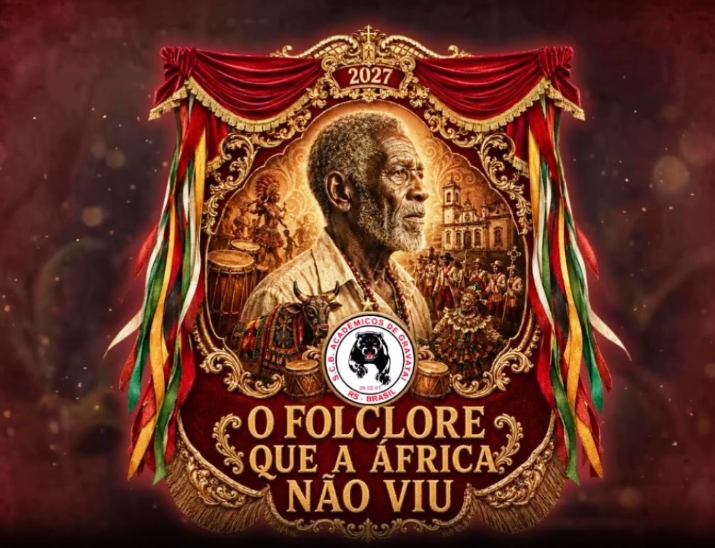 AC. GRAVATAÍ - Logo ENREDO 2027
