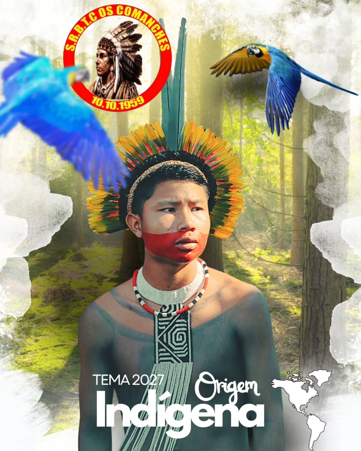 TRIBO COMANCHES - LOGO ENREDO 2027